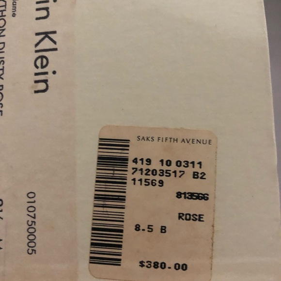 Calvin Klein python shoes - Picture 5 of 6